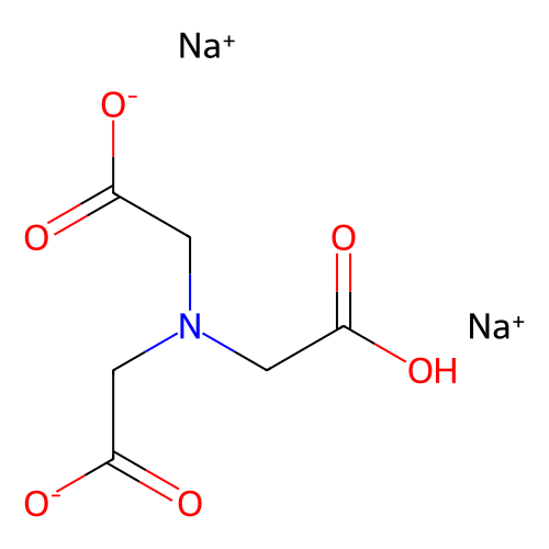 Nitrilotriacetic Acid Disodium Salt, min 99% (T), 100 grams