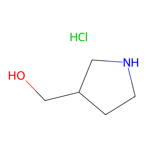 (3R)-pyrrolidin-3-ylmethanol hydrochloride, min 97%, 1 gram