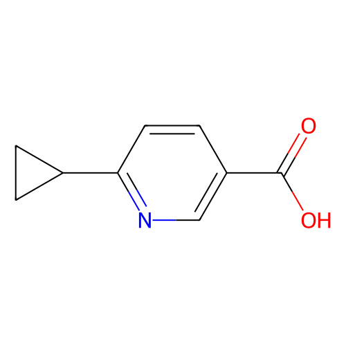 6-Cyclopropylnicotinic acid, min 95%, 100 mg