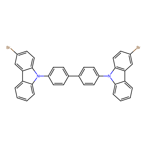 4, 4'-Bis(3-bromo-9H-carbazol-9-yl)biphenyl, min 98%, 100 mg