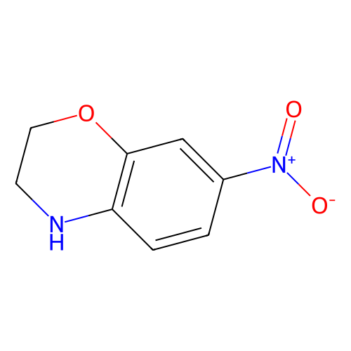 7-Nitro-3, 4-dihydro-2H-1, 4-benzooxazine, min 97%, 1 gram