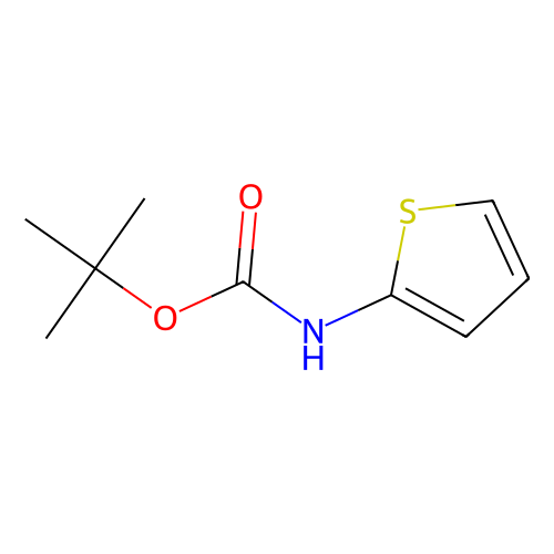 tert-Butyl N-(2-thienyl)carbamate, min 97%, 10 grams