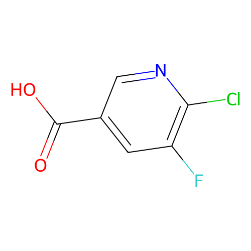 6-Chloro-5-fluoronicotinic acid, min 95%, 1 gram