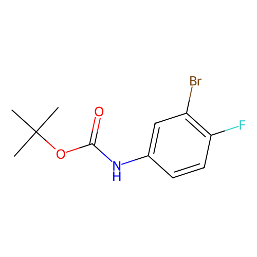 N-Boc-3-bromo-4-fluoroaniline, min 97%, 1 gram