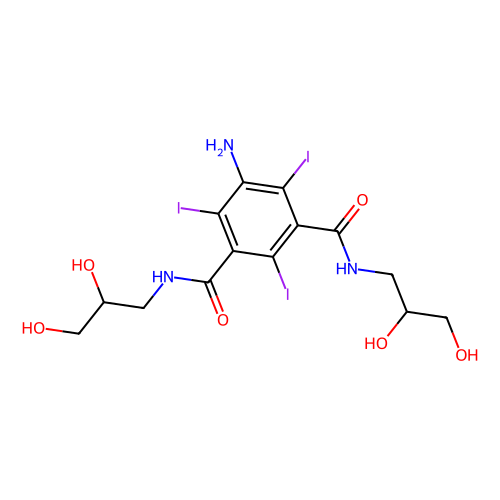 5-Amino-N, N'-bis(2, 3-dihydroxypropyl)-2, 4, 6-triiodo-1, 3-benzenedicarboxamide, min 97%, 100 grams