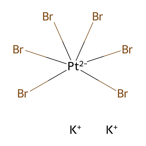 Potassium hexabromoplatinate(IV), min 99%, 1 gram