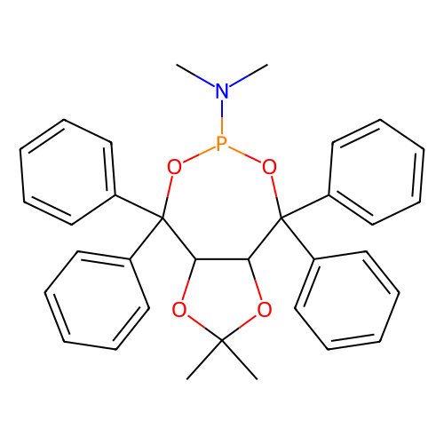 (3aR, 8aR)-(-)-(2, 2-Dimethyl-4, 4, 8, 8-tetraphenyl-tetrahydro-[1, 3]dioxolo[4, 5-e][1, 3, 2]dioxaphosphepin-6-yl)dimethylamine, min 98%, 100 mg