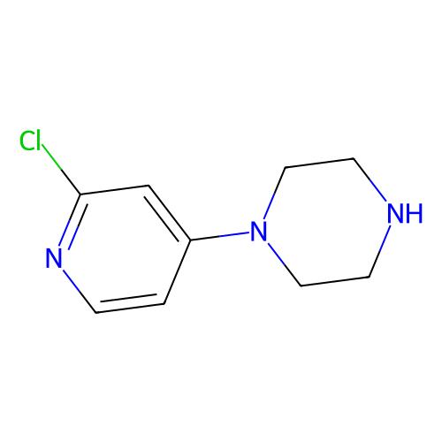 1-(2-Chloropyridin-4-yl)piperazine, min 98%, 250 mg