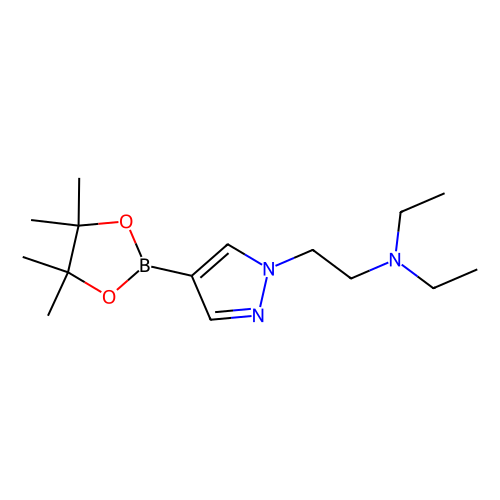 N, N-Diethyl-2-(4-(4, 4, 5, 5-tetramethyl-1, 3, 2-dioxaborolan-2-yl)-1H-pyrazol-1-yl)ethanamine, min 95%, 250 mg