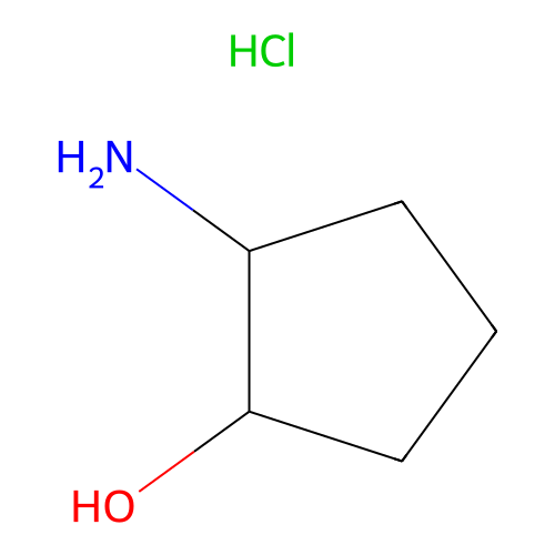 trans-(1S, 2S)-2-Aminocyclopentanol Hydrochloride, min 98%, 10 grams