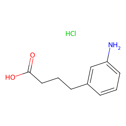 4-(3-Aminophenyl)butanoic acid hydrochloride, min 95%, 100 mg