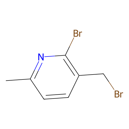 2-Bromo-3-(bromomethyl)-6-methylpyridine, min 97%, 250 mg