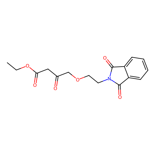 Ethyl 4-(2-(1, 3-dioxoisoindolin-2-yl)ethoxy)-3-oxobutanoate, min 85%, 100 mg
