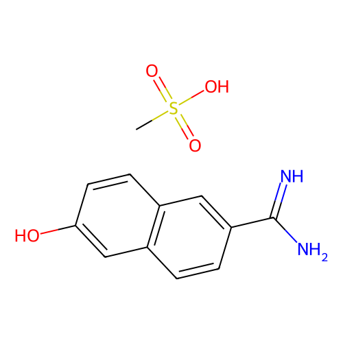 6-Amidino-2-naphthol Methanesulfonate, min 98% (HPLC), 1 gram