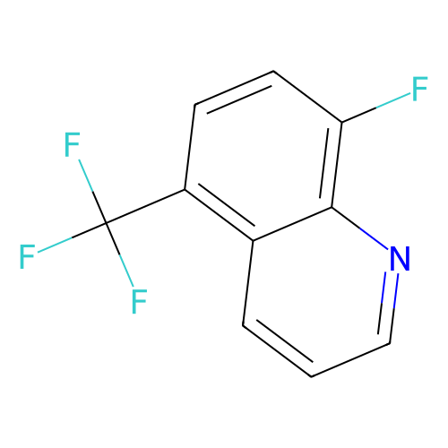 8-Fluoro-5-(trifluoromethyl)quinoline, min 96%, 1 gram