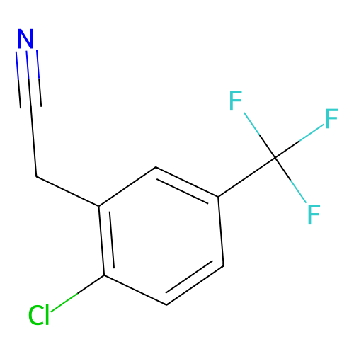 2-Chloro-5-(trifluoromethyl)phenylacetonitrile, min 97%, 1 gram