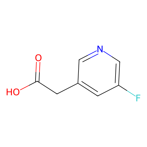 2-(5-fluoropyridin-3-yl)acetic acid, min 97%, 100 mg