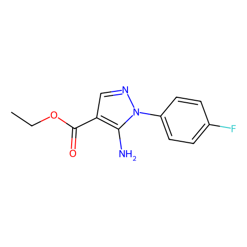 ETHYL 5-AMINO-1-(4-FLUOROPHENYL)-1H-PYRAZOLE-4-CARBOXYLATE, min 97%, 10 grams