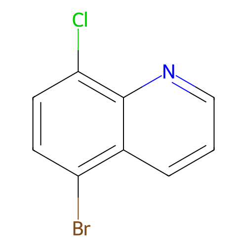 5-Bromo-8-chloroquinoline, min 98%, 1 gram