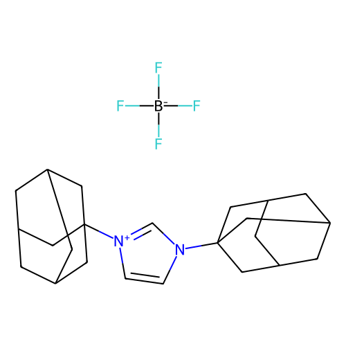 1, 3-Di(1-adamantyl)imidazolium Tetrafluoroborate, min 96%, 1 gram
