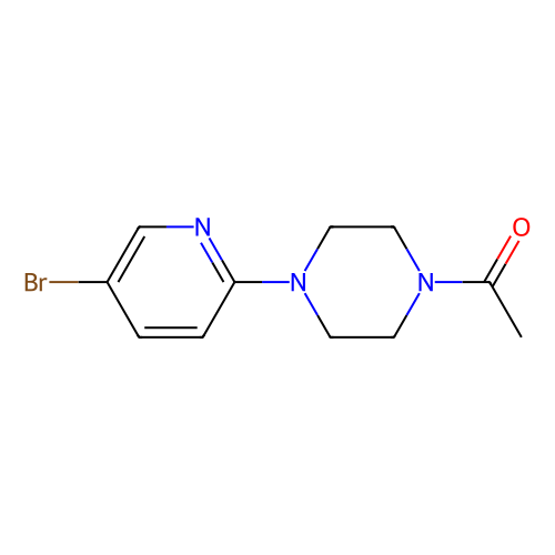 2-(4-Acetylpiperazino)-5-bromopyridine, min 98%, 1 gram