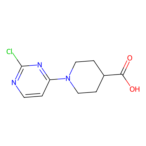 1-(2-Chloropyrimidin-4-yl)piperidine-4-carboxylic acid, min 95%, 1 gram