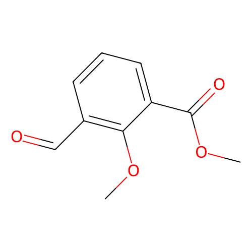Methyl 3-formyl-2-methoxybenzoate, min 95%, 100 mg
