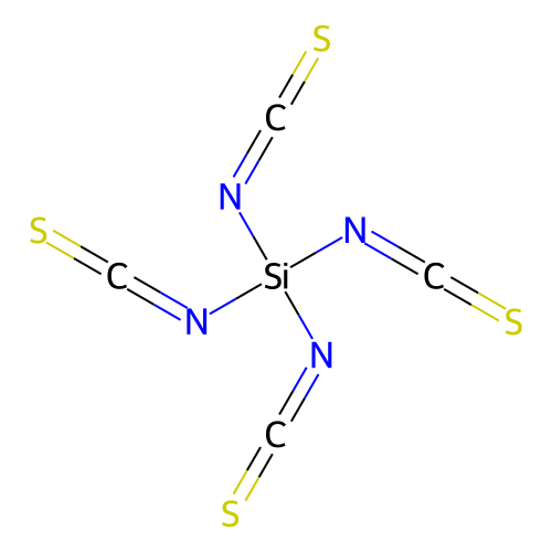 Tetraisothiocyanatosilane, min 93% (T), 100 mg