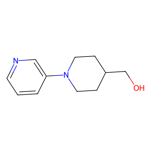 (1-(Pyridin-3-yl)piperidin-4-yl)methanol, min 95%, 250 mg