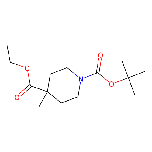 Ethyl N-Boc-4-methylpiperidine-4-carboxylate, min 97%, 1 gram