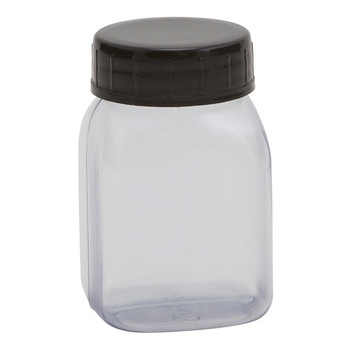 Wide Mouth Bottles, PVC, 50mL, case/72