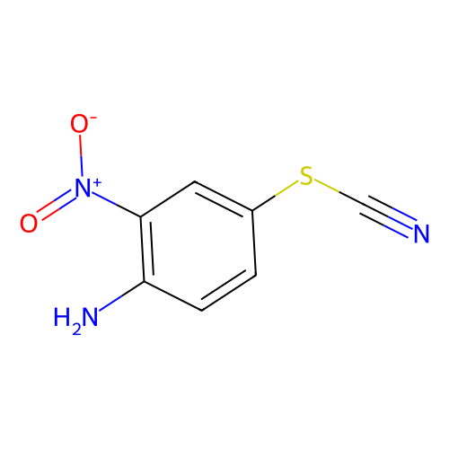 2-Nitro-4-thiocyanatoaniline, min 95%, 10 grams