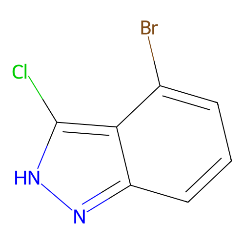 4-Bromo-3-chloro-1h-indazole, min 98%, 1 gram