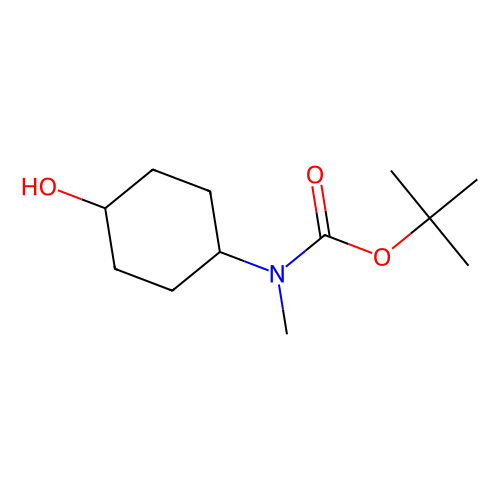 trans-(4-hydroxy-cyclohexyl)-methyl-carbamic acid tert-butyl ester, min 97%, 1 gram