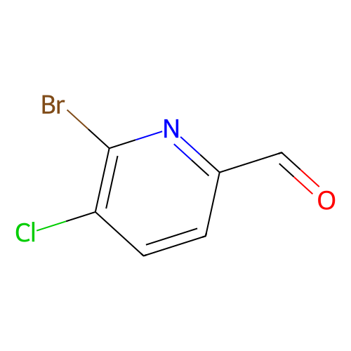 6-Bromo-5-chloropicolinaldehyde, min 97%, 100 mg