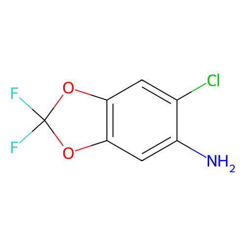 5-Amino-6-Chloro-2, 2-difluorobenzodioxole, min 96%, 1 gram