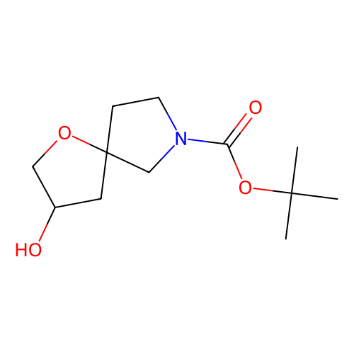 tert-butyl 3-hydroxy-1-oxa-7-azaspiro[4.4]nonane-7-carboxylate, min 97%, 250 mg
