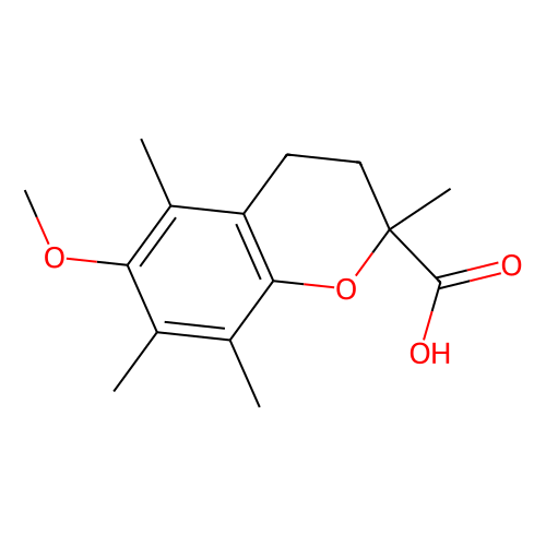 (S)-6-Methoxy-2, 5, 7, 8-tetramethylchromane-2-carboxylic acid, min 98%, 50 mg