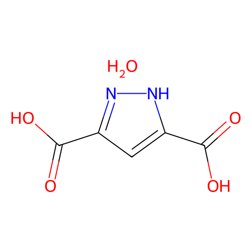 3, 5-Pyrazoledicarboxylic acid monohydrate, min 97%, 100 grams