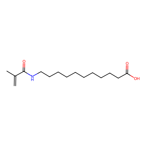 11-(Methacryloylamino)undecanoic acid, 1 gram