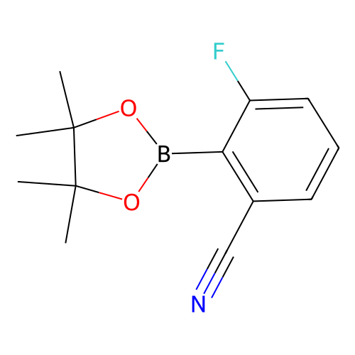 6-Cyano-2-fluorobenzeneboronic acid pinacol ester, min 96%, 50 mg