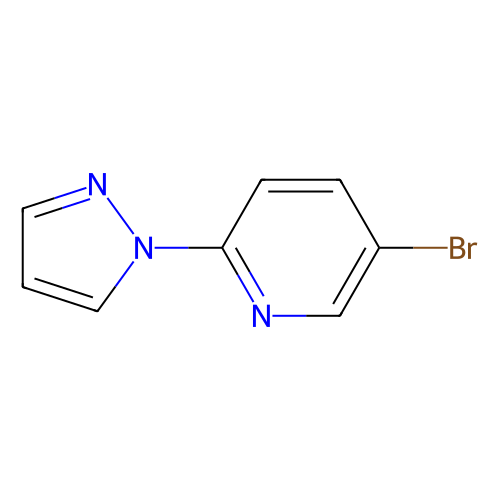 5-Bromo-2-(1H-pyrazol-1-yl)pyridine, min 98%, 1 gram