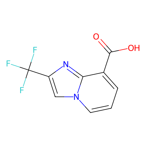 2-(Trifluoromethyl)imidazo[1, 2-a]pyridine-8-carboxylic acid, min 95%, 100 mg