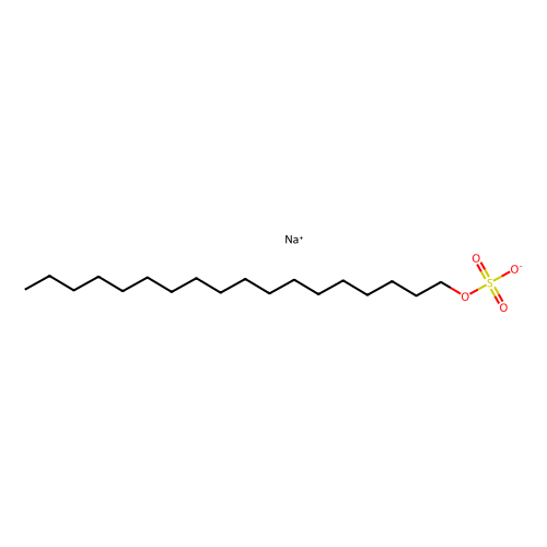 Octadecyl sulfate sodium salt, min 93%, 1 gram, Technical Grade