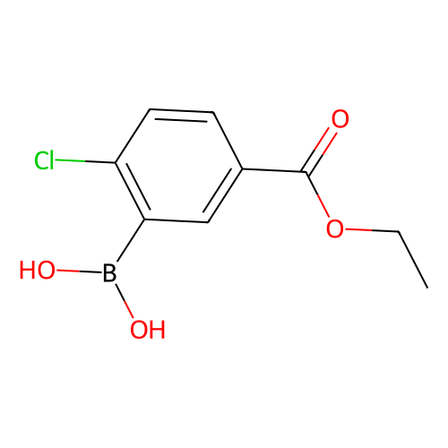 Ethyl 3-borono-4-chlorobenzoate, min 98%, 1 gram