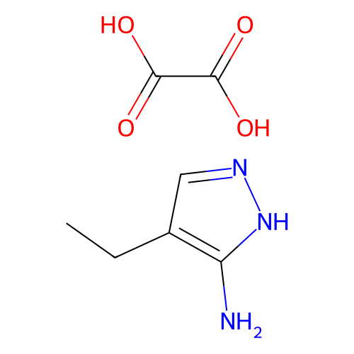 4-Ethyl-1h-pyrazol-3-amine oxalate, min 95%, 1 gram