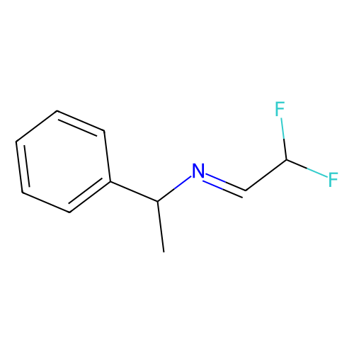 (R)-N-(2, 2-Difluoroethylidene)-1-phenylethylamine, 1 gram