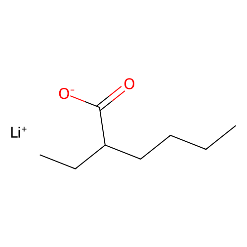 Lithium 2-ethylhexanoate, min 98%, 25 grams