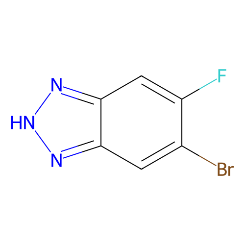 6-Bromo-5-fluoro-1H-benzo[d][1, 2, 3]triazole, min 97%, 1 gram