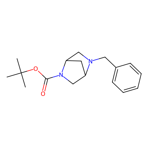 tert-butyl (1R, 4R)-5-benzyl-2, 5-diazabicyclo[2.2.1]heptane-2-carboxylate, min 97%, 1 gram
